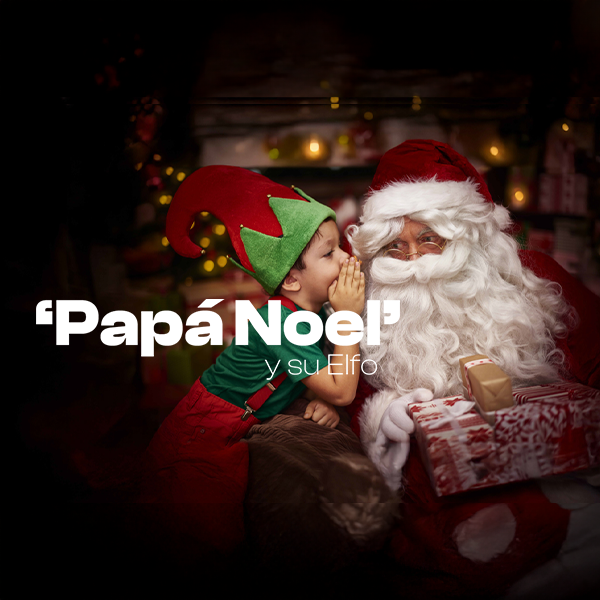 PAPÁ NOEL Y SU ELFO